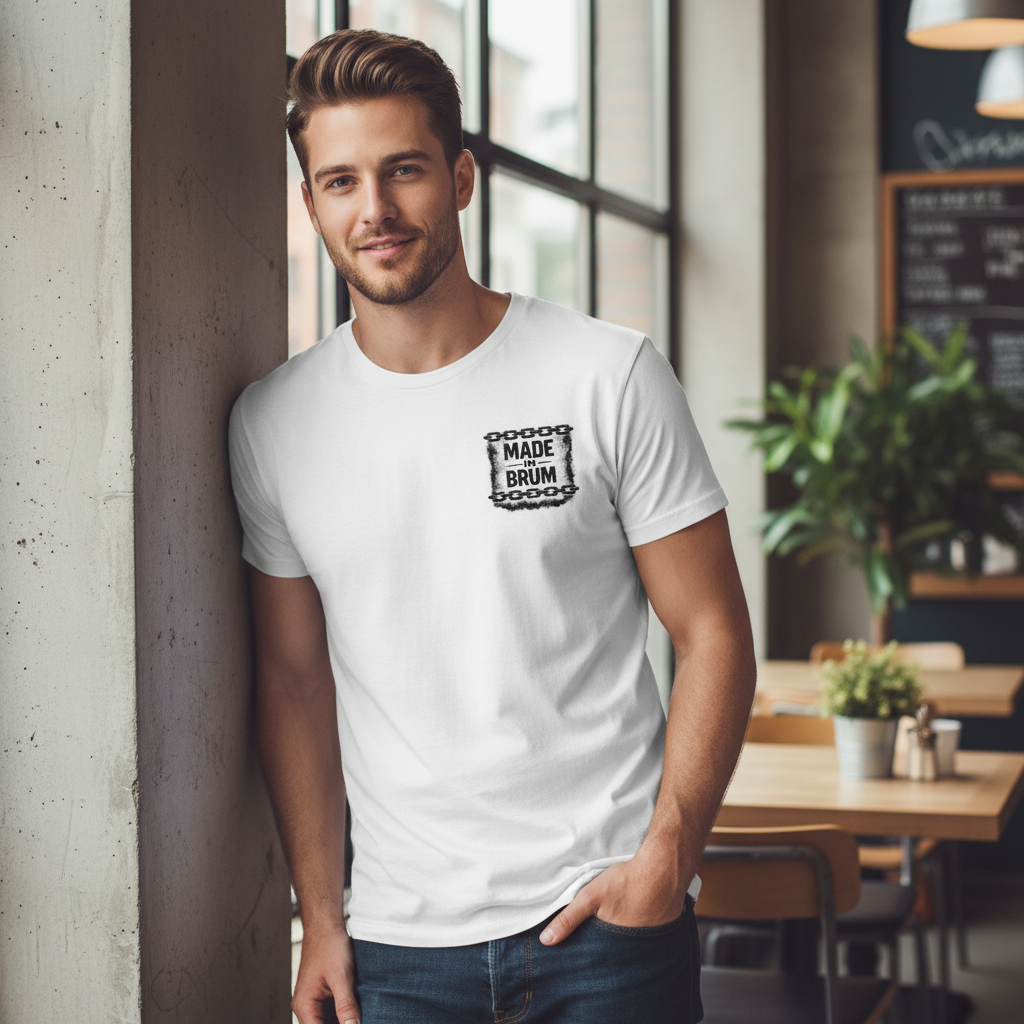 Birmingham - T-Shirt - Made in Brum Industrial Chain Badge