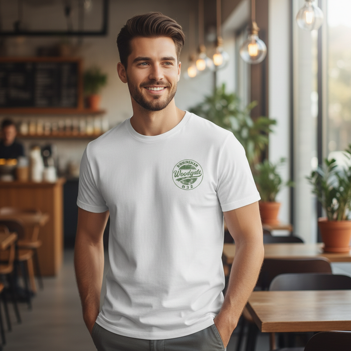 Woodgate - T-Shirt - B32 Vintage Stamp Design